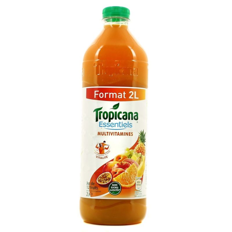 Tropicana Bouteille Pet 2L Multivitamine