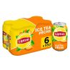 Lipton Ice Tea Boisson Au Thé Glacé Pêche : Le Pack De 6 Canettes 33Cl