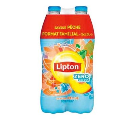Lot.2 Ice Tea Zero Peche 1L5