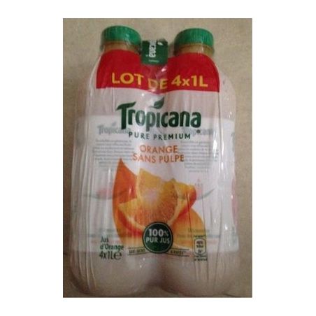 Tropicana Trop. Pp.Orange S/Pulpe 4X1L