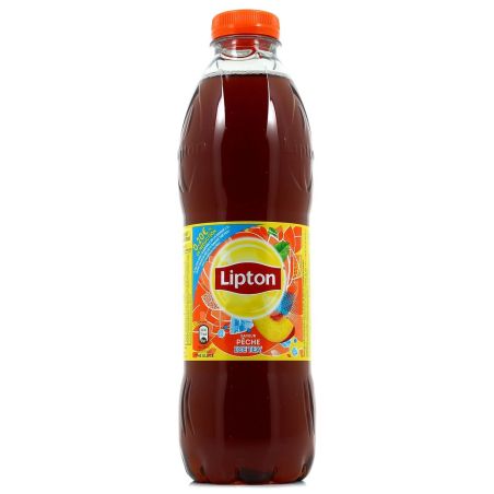 Lipton Ice Tea Boisson Thé Pêche : La Bouteille De 1L