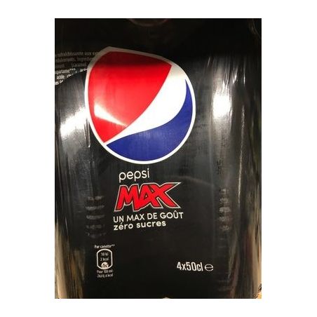 Pepsi Max 4X50Cl