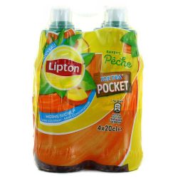 Liptonic Pet 4X20Cl Lipton Pocket Peche