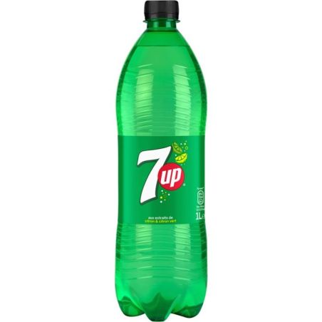 Seven Up Soda Citron & Vert 7Up : La Bouteille D'1L