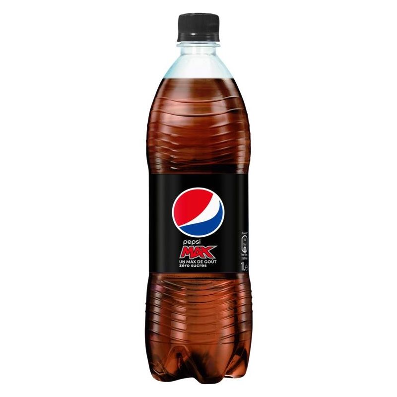 Pepsi Max Boisson Gazeuse Aux Extraits Végétaux Zéro Sucre 1L