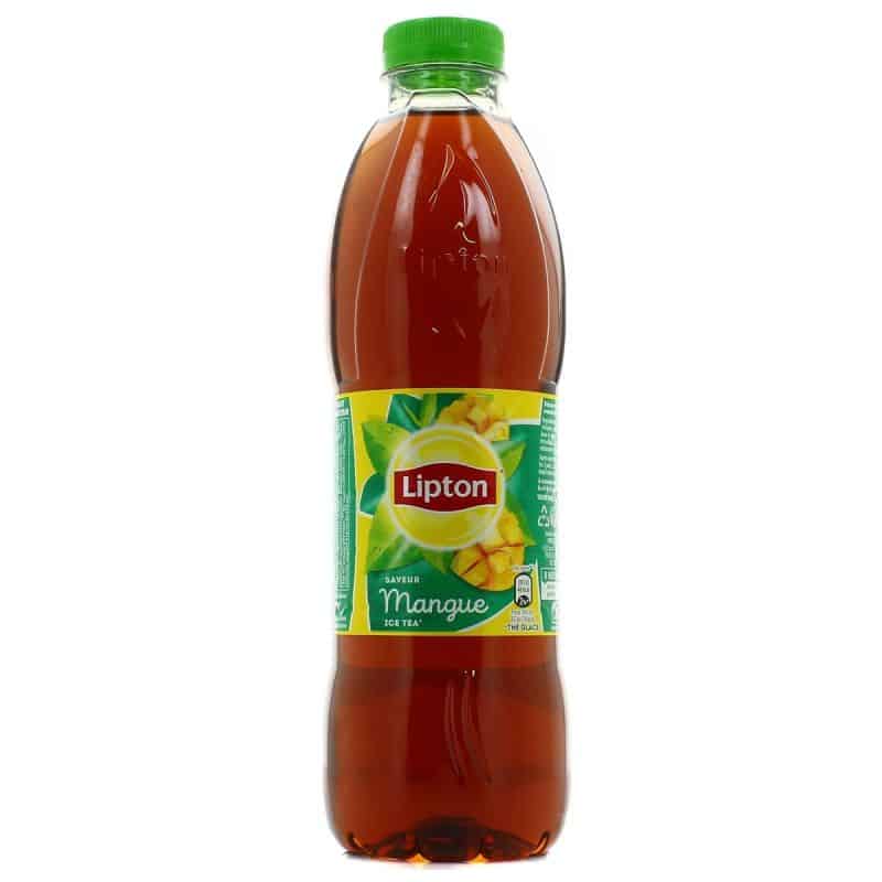 Lipton Boisson Thé Saveur Mangue : La Bouteille D'1L