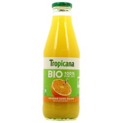Tropicana Tropic Bio Orange S/Pulpe 75Cl