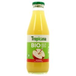 Tropicana Bio Pomme 75Cl Verre