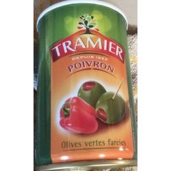 Tramier Olives Aux Poivron120G