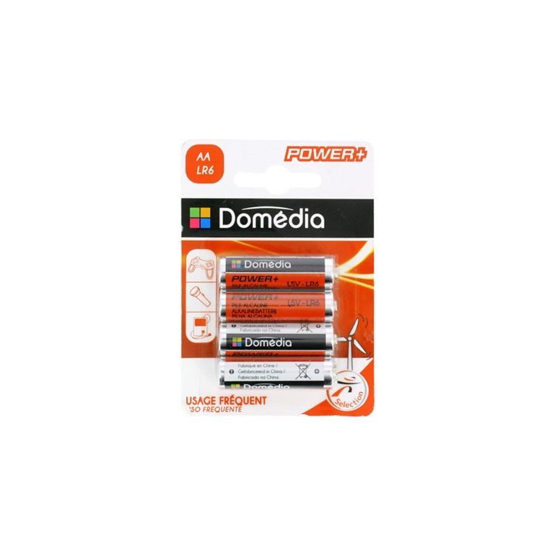 Domedia Dom.Pile.Alca.Power+.Lr6X4