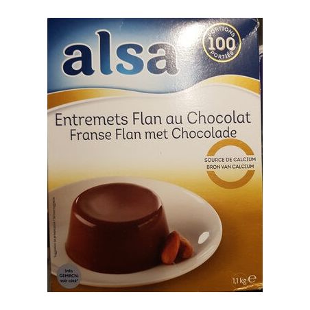 Alsa Flan Chocolat 1,100 Kg