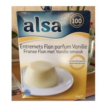 Alsa Entremet Vanille 900G