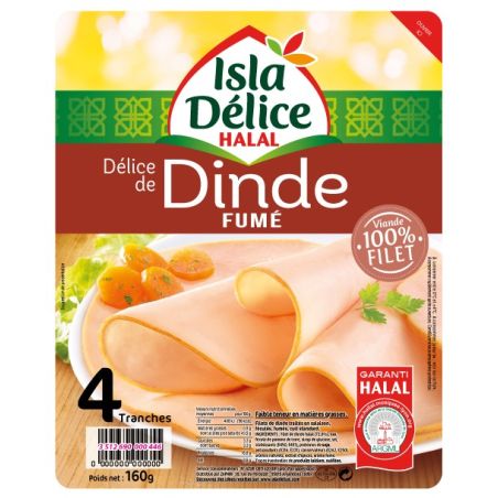 Delice Dinde Fume 4Tr.Isl