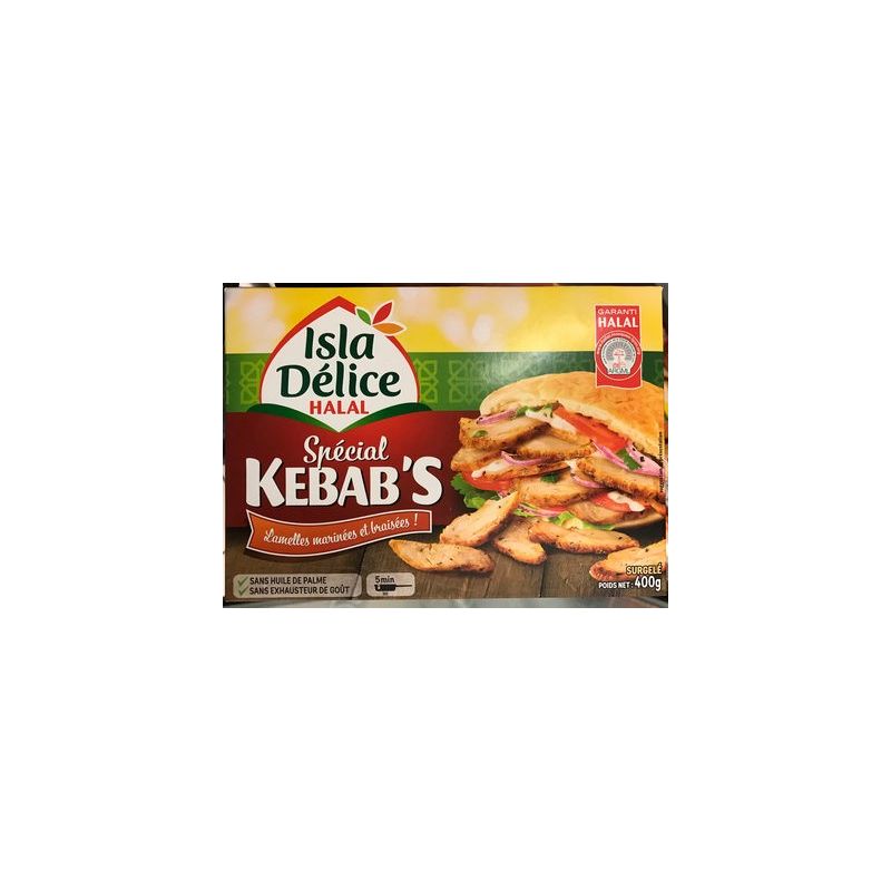 Isla Delice 400G Kebab De Volaille D.