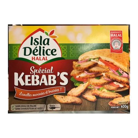 Isla Delice 400G Kebab De Volaille D.