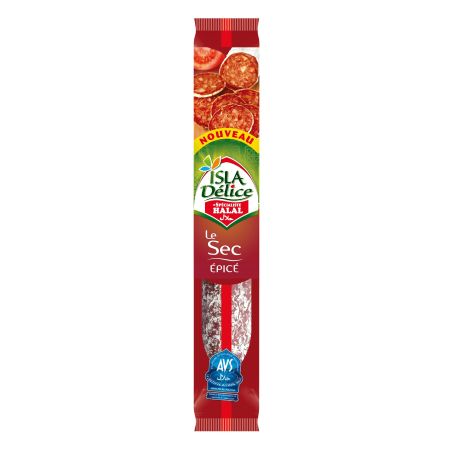 Isla Delice Saucisson Sec Epice Halal 200G