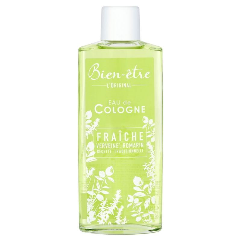 Bien Être Parfum Eau De Cologne Senteur Verveine Fraîche & Romarin : Le Flacon 500Ml