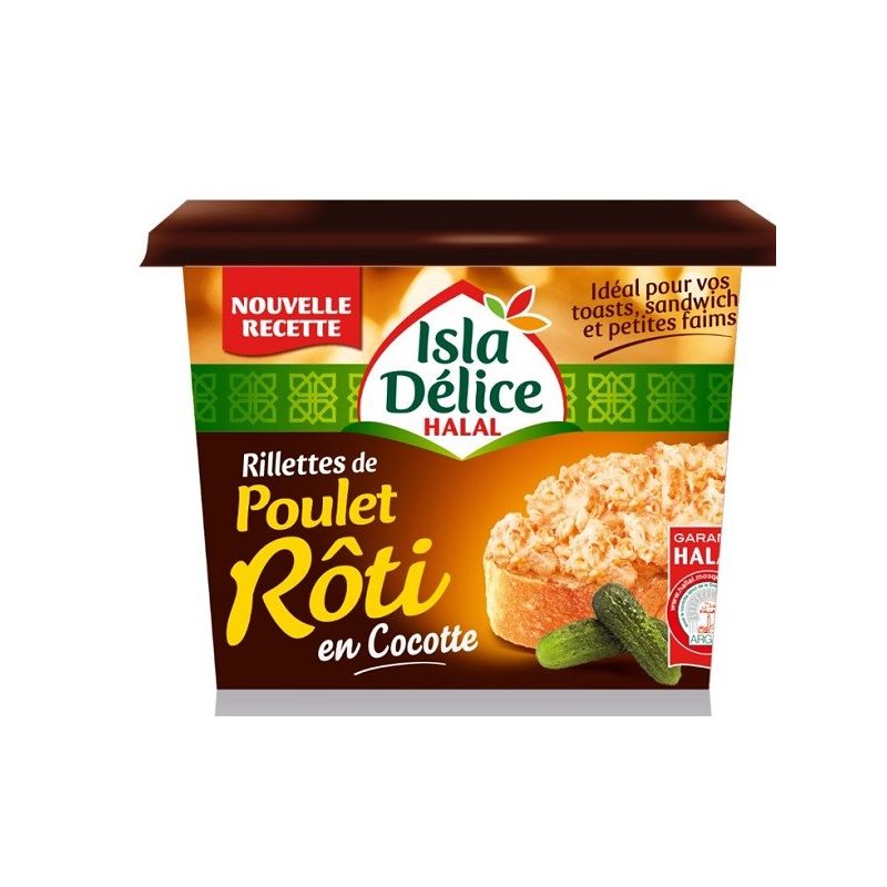Isla Delice 220G Rillettes Poulet Roti I.D