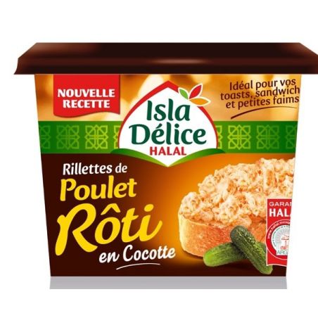 Isla Delice 220G Rillettes Poulet Roti I.D