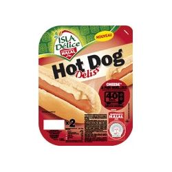 Isla Delice 185G Hot Dog Deliss Cheese