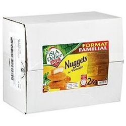 Isla Delice 2Kg Nuggets Halal Pack Familial