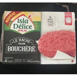 Isla Delice 600G Haches Bouchere Halal