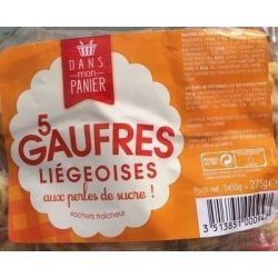 Pp No Name 275G X5 Gaufres Liegeoises Nat