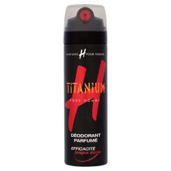 H Pour Homme Déodorant Men Parfumé Titanium 200Ml