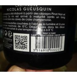 N.Gueusquin 75Cl Champagne Brut 1Er Cru
