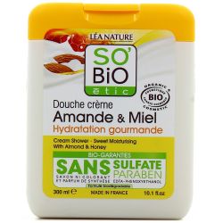 So Bio 300Ml Amande Et Miel - Douche Adoucissante
