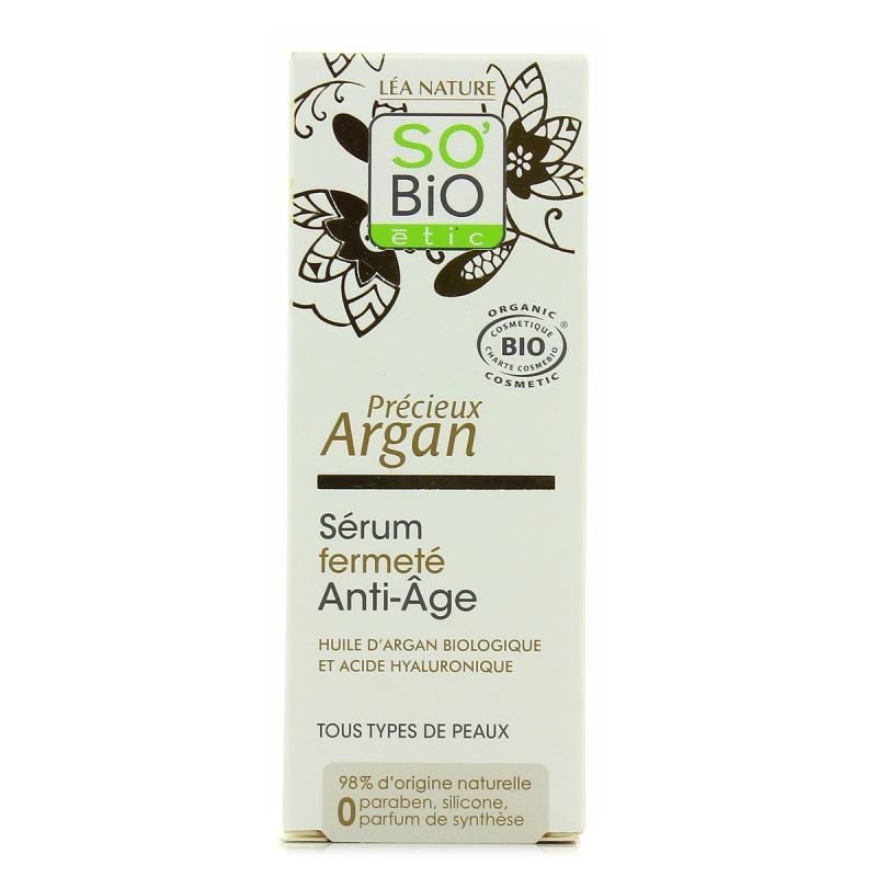 So'Bio Sobio Serum Fermete Argan 30Ml