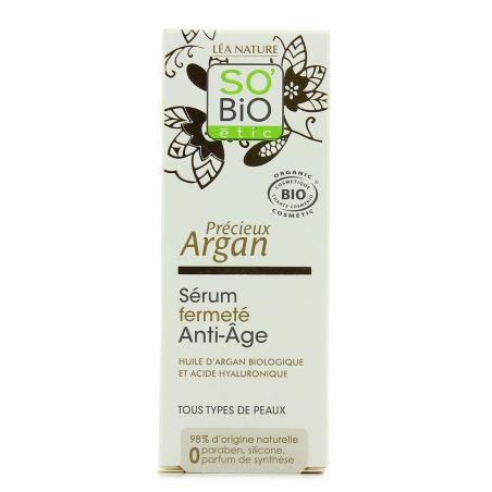 So'Bio Sobio Serum Fermete Argan 30Ml