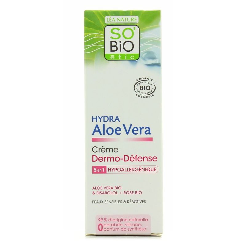 So'Bio Etic Sobio Crm 5En1 Hydra Aloe 50Ml