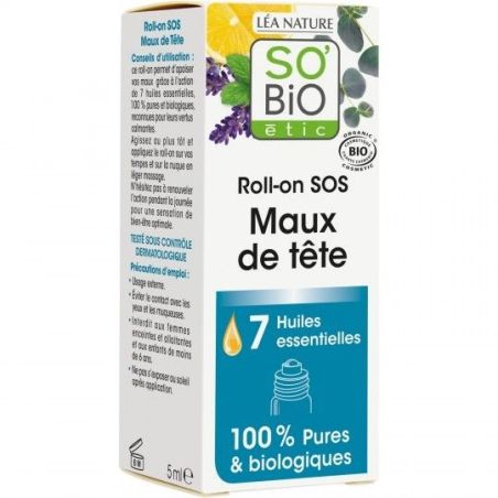 So'Bio Sos Maux De Tete 5Ml