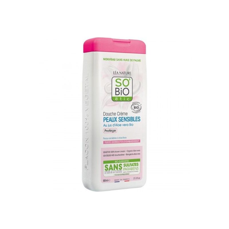 So'Bio Sobio Cr.Hypoal.Aloe Rose650Ml