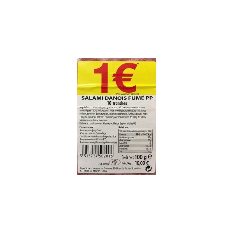 Selection Fe Salami Dan Fu10T Px Rd 100G