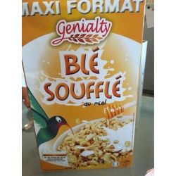 Genialty Blé Soufflé Miel Type Smacks 1 X 650Gr