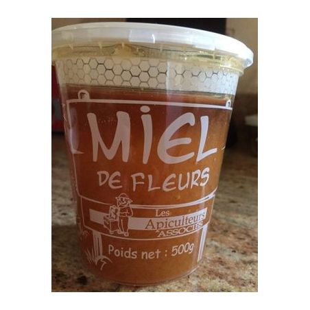 Apiculteurs Associes 500G Miel Fleurs Liquide Ap.As