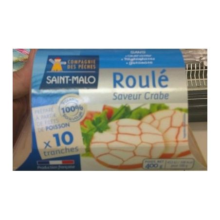 Comapeche Stmalo Roule Surimi Crabe 400G