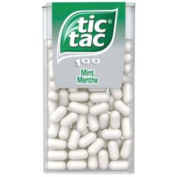 Tic Tac Menthe T 100 49G