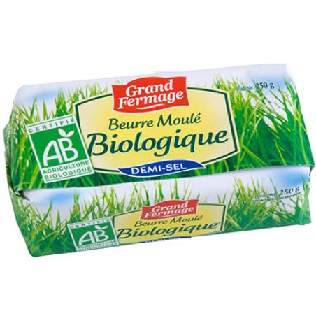 Grand Fermage 250G Beurre Moule Bio 1/2 Sel