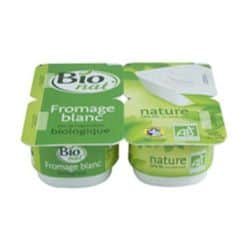 Bio Nat Fromage Blanc Nature 20% 4X100G
