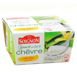 Soignon 4X125G Yaourt Chevre Vanille