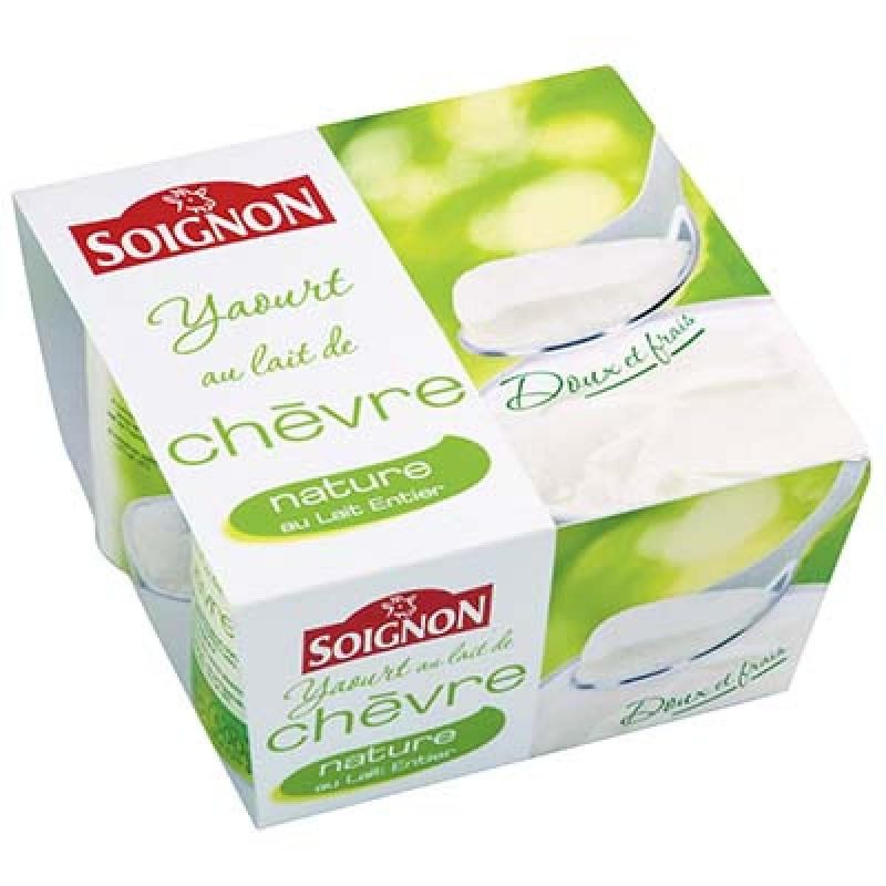 Soignon 4X125G Yaourt Nat.Lait Chevre