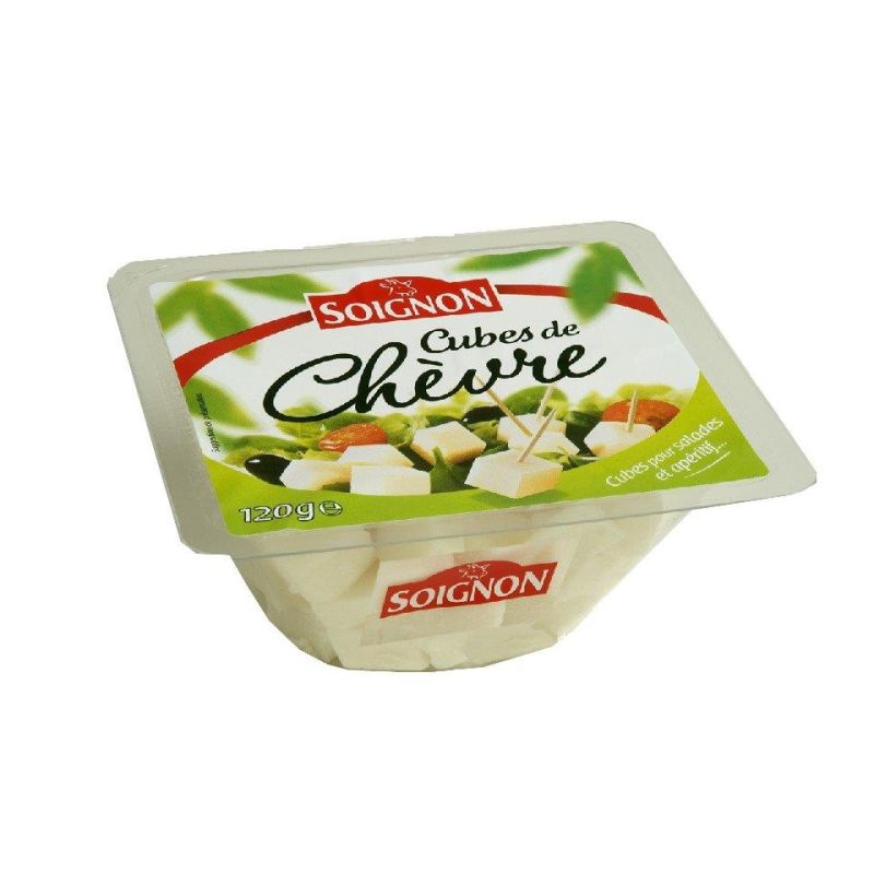 Soignon 120G Cubes De Chevre