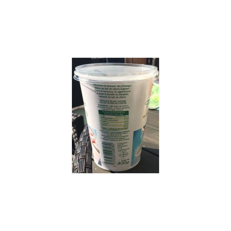 Soignon Soig.Fge Bl.Lt Chevre Nat.400G