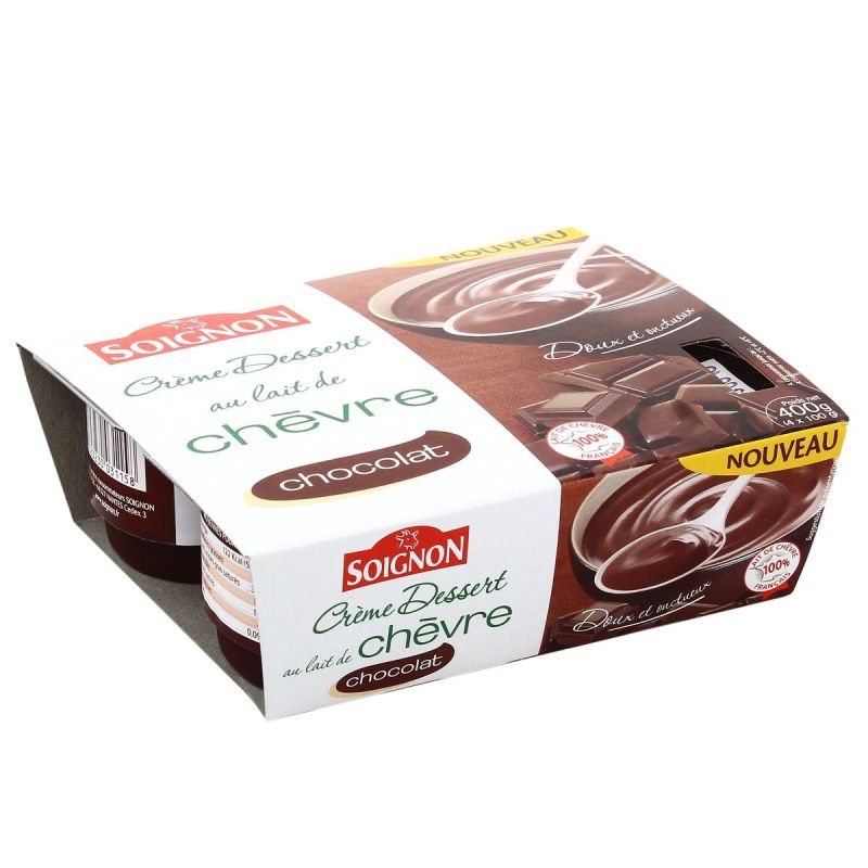 Soignon Soign.Cd Choco Lt Chevr.4X100G