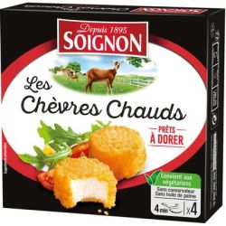 Soignon 4 Chevres Chaud 100G