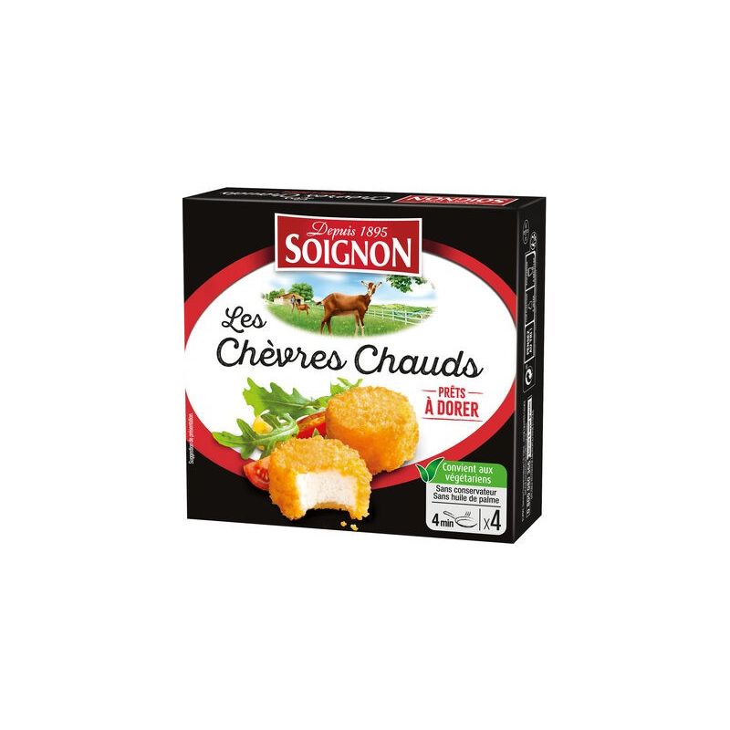 Soignon 4 Chevres Chaud 100G