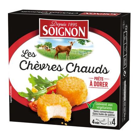 Soignon 4 Chevres Chaud 100G